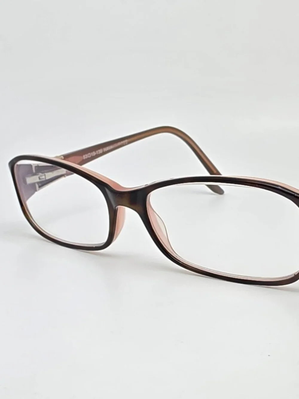Bulova Ashland Havana Rose Cat Eye Eyeglasses Frame w/ Flexhinge and Case 53mm